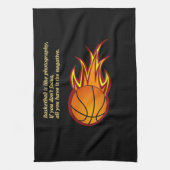 Basketball ist wie Handtücher  (Vertikal)