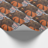 Basketball jedermann? geschenkpapier (Ecke)