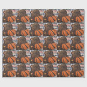 Basketball jedermann? geschenkpapier (Flach)