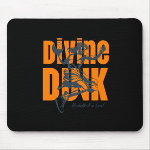 Basketball Jesus Slam Dunk Mousepad