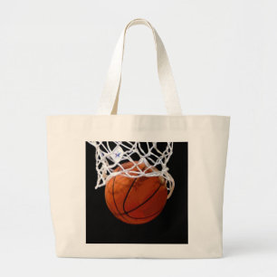 Basketball Jumbo Stoffbeutel