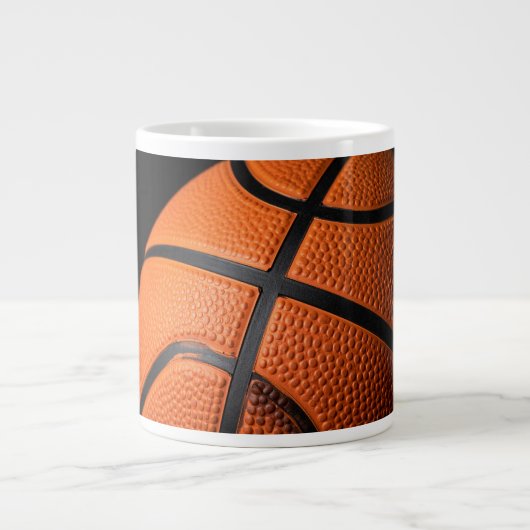basketball Jumbo-Tasse (Vorderseite)