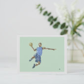 #Basketball #Jump Postkarte (Stehend Vorderseite)