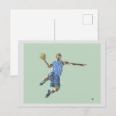 #Basketball #Jump Postkarte (Vorne/Hinten)