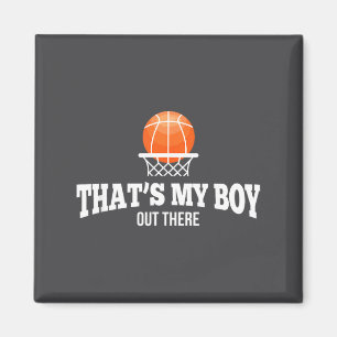 Basketball-Junge für Mama Papa Oma Opa  Magnet