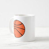 Basketball Kaffeetasse (Vorderseite Links)