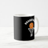 Basketball Kaffeetasse (VorderseiteRechts)