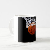 Basketball Kaffeetasse (Vorderseite Links)
