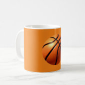 Basketball Kaffeetasse (Vorderseite Links)