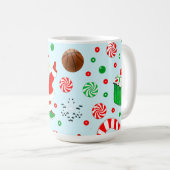 Basketball Kaffeetasse (VorderseiteRechts)