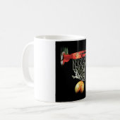 Basketball Kaffeetasse (Vorderseite Links)