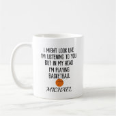 Basketball Kaffeetasse (Links)