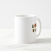Basketball Kaffeetasse (VorderseiteRechts)