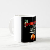 Basketball Kaffeetasse (Vorderseite Links)