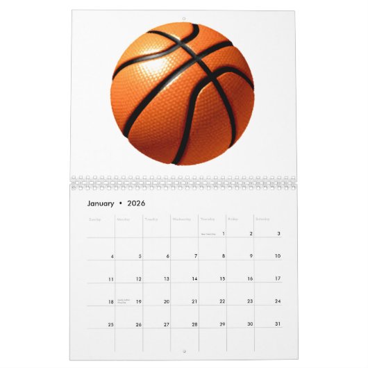 Basketball Kalender (Jan 2026)