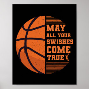 Basketball kann alle Ihre Wünsche erfüllen Uni Poster