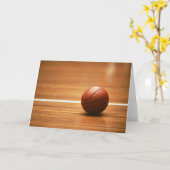 Basketball Karte (Gelbe Blume)