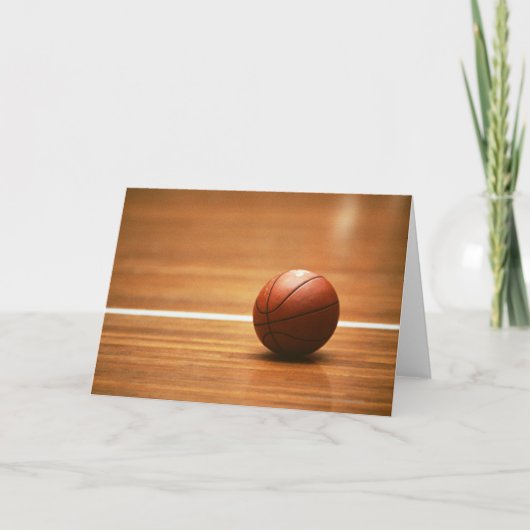 Basketball Karte (Vorderseite)