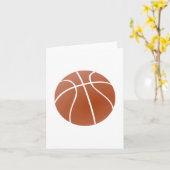 Basketball Karte (Gelbe Blume)
