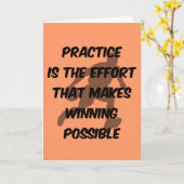 Basketball Karte (Gelbe Blume)