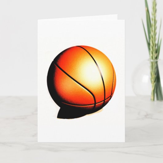Basketball Karte (Vorderseite)