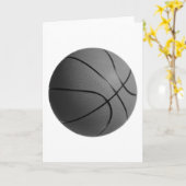 Basketball Karte (Gelbe Blume)
