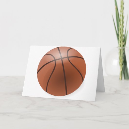 Basketball Karte (Vorderseite)