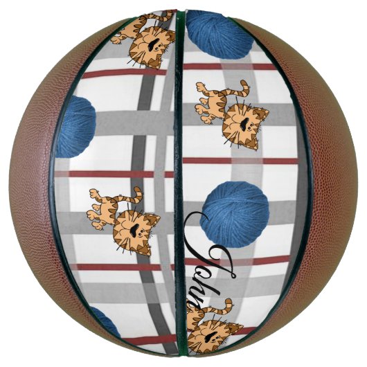 Basketball Katzen (Vertikal)
