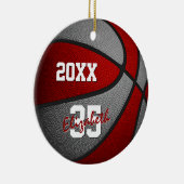 Basketball Keramik Ornament (Rechts)