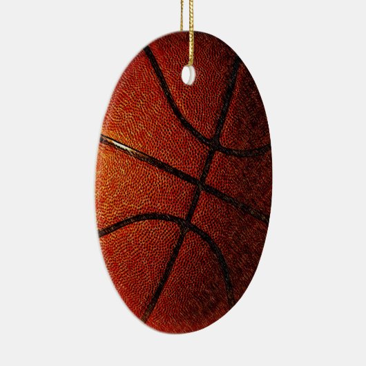 Basketball Keramik Ornament (Rechts)