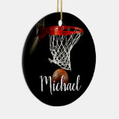 Basketball Keramik Ornament (Rechts)