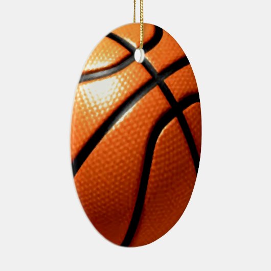 Basketball Keramik Ornament (Rechts)