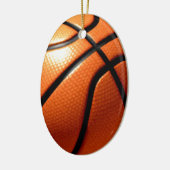 Basketball Keramik Ornament (Links)