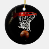 Basketball Keramik Ornament (Vorne)