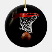 Basketball Keramik Ornament (Hinten)