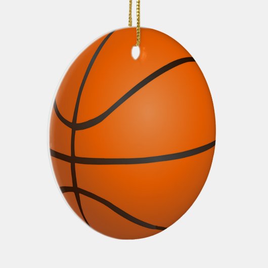 Basketball Keramik Ornament (Rechts)