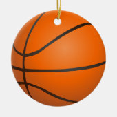 Basketball Keramik Ornament (Vorne)