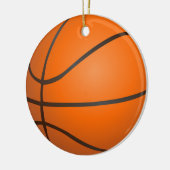 Basketball Keramik Ornament (Links)