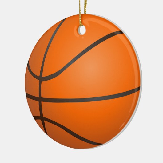 Basketball Keramik Ornament (Links)