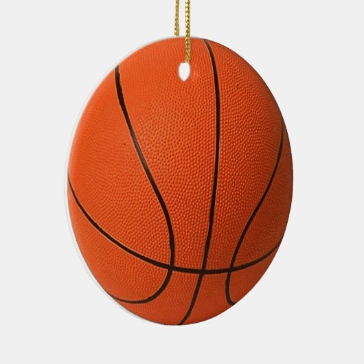 Basketball Keramik Ornament (Rechts)