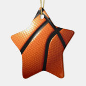 Basketball Keramik Ornament (Links)