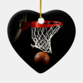 Basketball Keramik Ornament (Hinten)