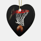 Basketball Keramik Ornament (Links)