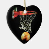 Basketball Keramik Ornament (Rechts)