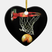 Basketball Keramik Ornament (Vorne)