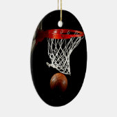 Basketball Keramik Ornament (Rechts)