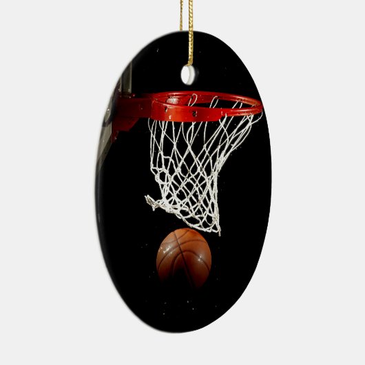 Basketball Keramik Ornament (Rechts)
