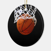 Basketball Keramik Ornament (Links)