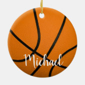 Basketball Keramik Ornament (Hinten)