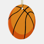 Basketball Keramik Ornament (Rechts)